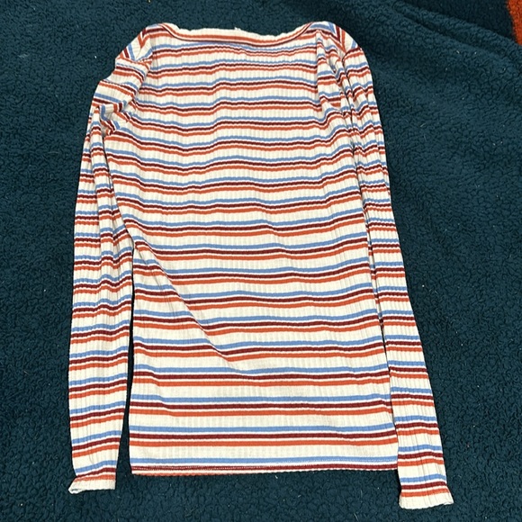 Long Sleeve Striped Shirt - Picture 2 of 4